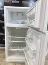 Frigidaire Used Refrigerator Top and Bottom 30x65 1/2” (White) 