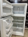Kenmore Used Refrigerator Top and Bottom 30x65 1/2" (White) 