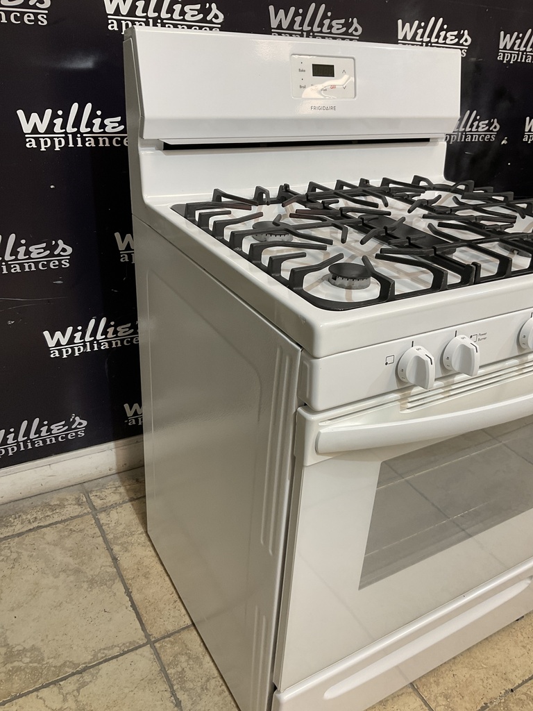 Frigidaire Used Natural Gas Stove 30inches (White) 