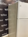 White Westinghouse Used Refrigerator Top and Bottom 30x65 1/2” (White) 