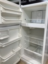 White Westinghouse Used Refrigerator Top and Bottom 30x65 1/2” (White) 