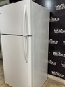 White Westinghouse Used Refrigerator Top and Bottom 30x65 1/2” (White) 