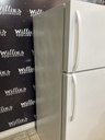 White Westinghouse Used Refrigerator Top and Bottom 30x65 1/2” (White) 