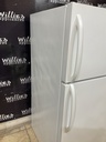 Frigidaire Used Refrigerator Top and Bottom 28x59 1/2” (White) 