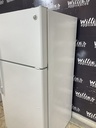 Ge Used Refrigerator Top and Bottom 28x61 1/2” (White) 