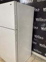 Hotpoint Used Refrigerator Top and Bottom 28x61 1/2” (White) 