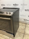 Ge Used Electric Stove 220volts (40/50 AMP) 30inches {3 prong} (Stainless Steel) 