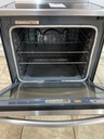 KitchenAid Used Electric Stove 220volts (40/50 AMP) 30inches (40/50 AMP) 30inches {no cord} (Stainless steel)