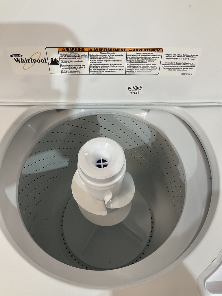 Whirlpool Used Washer Top-load 27inches (White) 