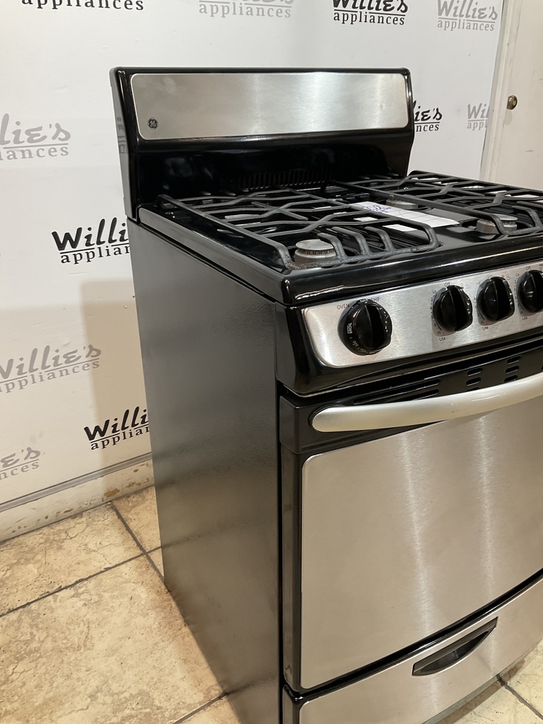 Ge Used Natural Gas Stove 24inches (Stainless Steel) 