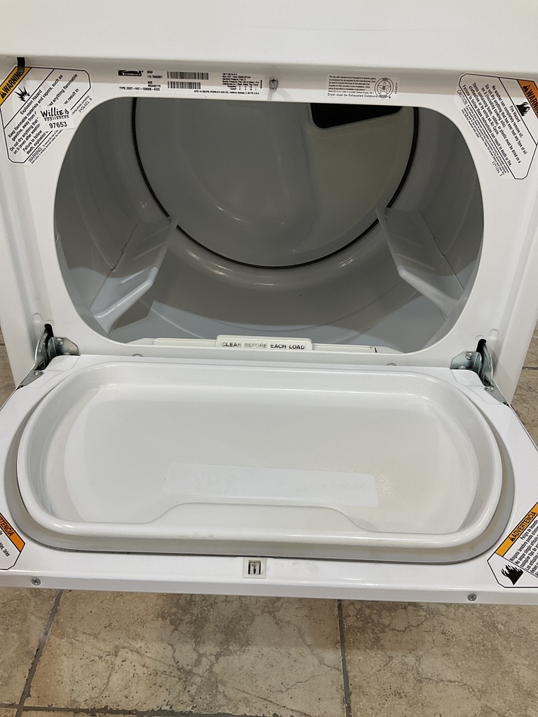 Kenmore Used Gas Propane Dryer 27inches (White) 
