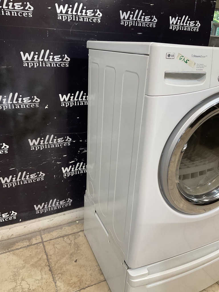 Lg Used Natural Gas Dryer 27inches (White)