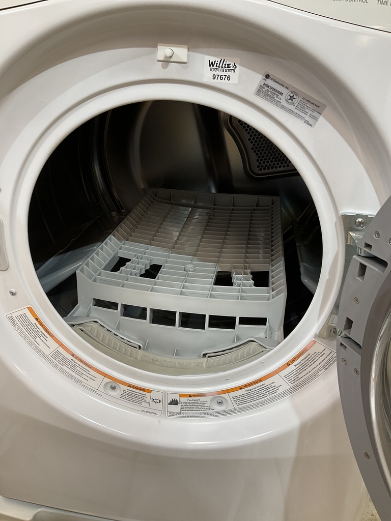 Lg Used Natural Gas Dryer 27inches (White)