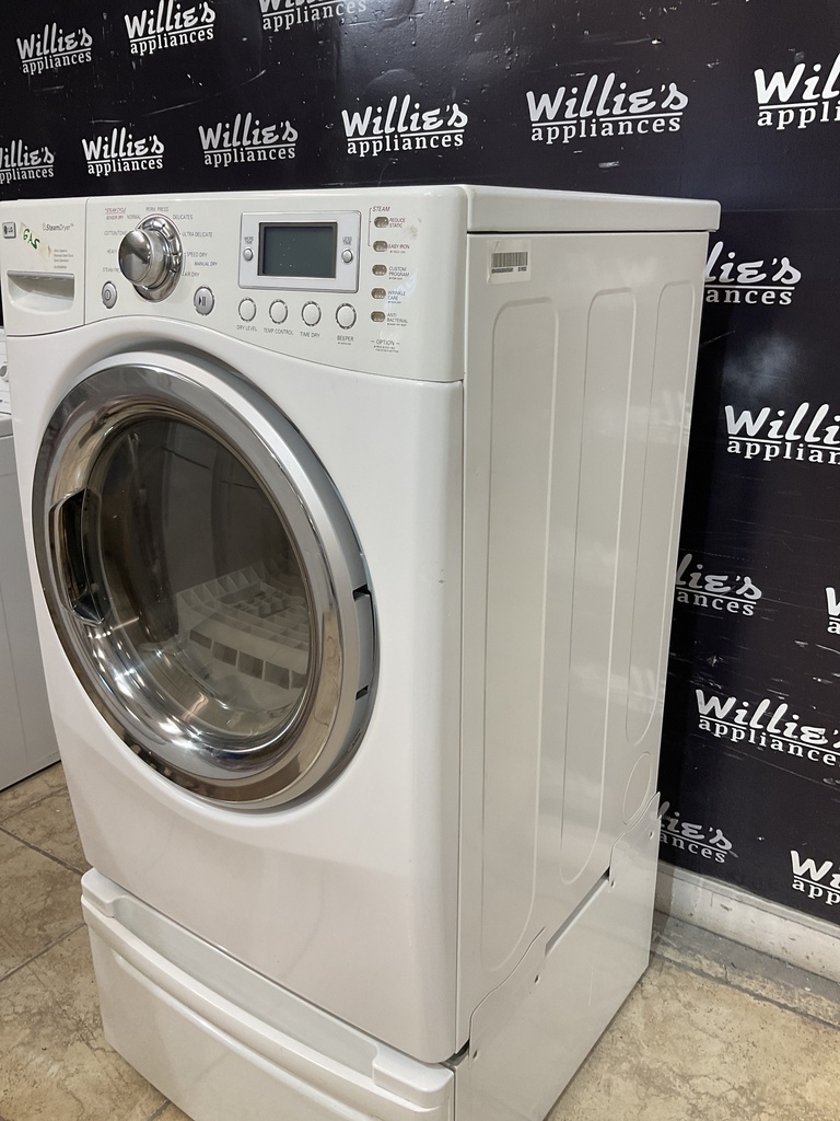 Lg Used Natural Gas Dryer 27inches (White)