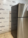 Frigidaire Used Refrigerator Top and Bottom 30x65 1/2” (Stainless Steel)