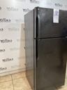Ge Used Refrigerator Top and Bottom 28x64 1/2” (Black) 