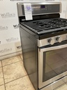 Whirlpool Used Natural Gas Stove 30inches (Stainless Steel) 