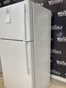 Ge Used Refrigerator Top and Bottom 28x61 1/2” (White) 