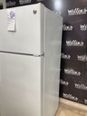 Ge Used Refrigerator Top and Bottom 28x64 (White) 