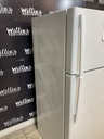 Ge Used Refrigerator Top and Bottom 28x64 (White) 