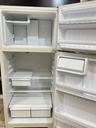 Hotpoint Used Refrigerator Top and Bottom 28x64 1/2” (Bisque) 