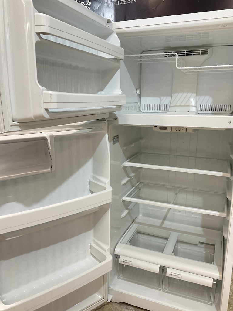 Ge Used Refrigerator Top and Bottom 28x64 (White)