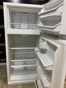 White Westinghouse Used Refrigerator Top and Bottom 30x65 1/2” (White)