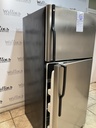 Ge Used Refrigerator Top and Bottom 30x66 (Stainless Steel) 