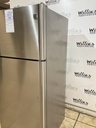 Kenmore Used Refrigerator Top and Bottom 30x65 1/2” (Stainless Steel)
