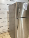Kenmore Used Refrigerator Top and Bottom 30x65 1/2” (Stainless Steel)