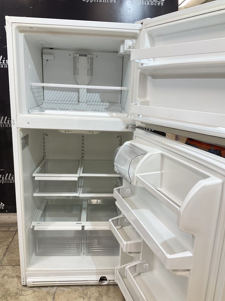 Kenmore Used Refrigerator Top and Bottom 30x65 1/2” (White) 
