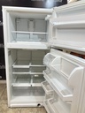 Kenmore Used Refrigerator Top and Bottom 30x65 1/2” (White) 
