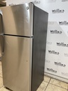 Ge Used Refrigerator Top and Bottom 28x66 1/2” (Stainless Steel) 