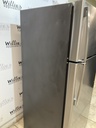 Ge Used Refrigerator Top and Bottom 28x66 1/2” (Stainless Steel) 