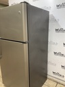 Ge Used Refrigerator Top and Bottom 31x66 (Stainless Steel) 