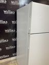 Hotpoint Used Refrigerator Top and Bottom 28x61 1/2” (White) 