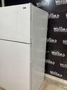 Hotpoint Used Refrigerator Top and Bottom 28x61 1/2” (White) 