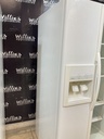 Whirlpool Used Refrigerator Side by Side 36x68 1/2” (White) 