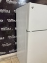 Ge Used Refrigerator Top and Bottom 28x61 (White) 