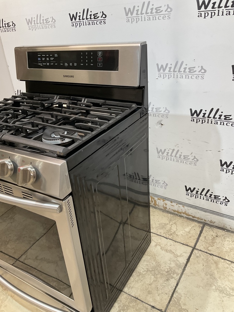 Samsung Used Natural Gas Stove 30inches (Stainless Steel)