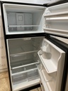 Frigidaire Used Refrigerator Top and Bottom 30x65 1/2” (Stainless Steel) 
