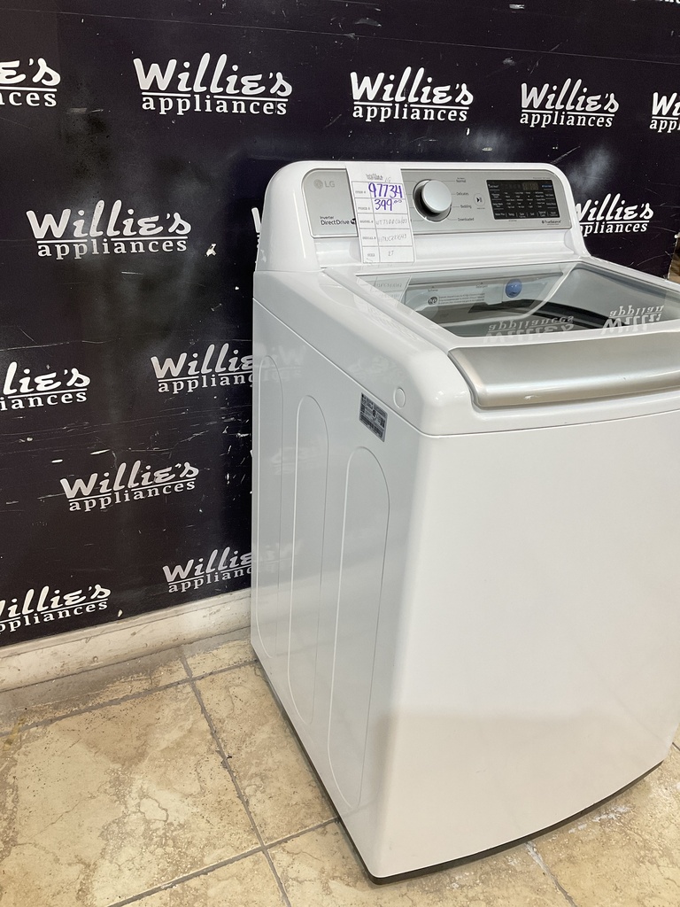 Lg Used Washer Top-load 27inches (White) 