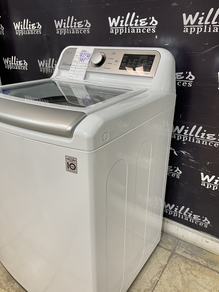 Lg Used Washer Top-load 27inches (White) 