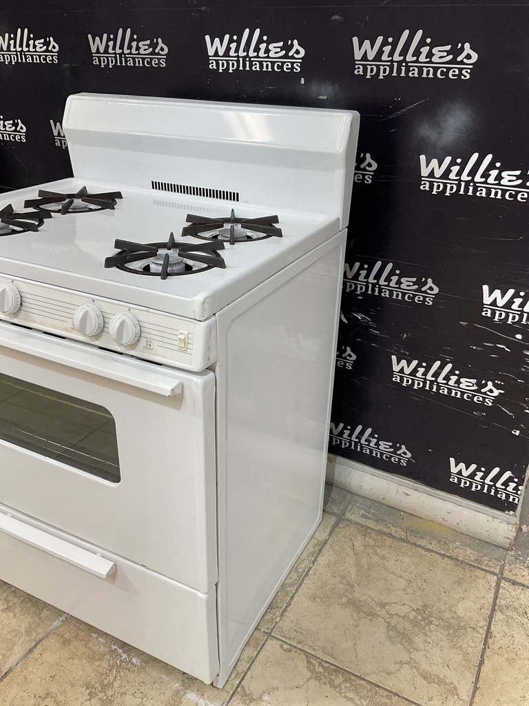 Premier Used Natural Gas Stove 30inches (White) 