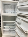 Frigidaire Used Refrigerator Top and Bottom 30x68 1/2” (White)