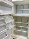 Kenmore Used Refrigerator Top and Bottom 30x65 1/2” (Bisque) 