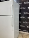 Ge Used Refrigerator Top and Bottom 28x64 1/2” (White) 