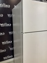 Ge Used Refrigerator Top and Bottom 28x64 1/2” (White) 