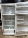 Ge Used Refrigerator Top and Bottom 28x64 1/2 (White) 