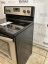 Whirlpool Used Electric Stove 220volts (40/50 AMP) 30inches {no cord} (Stainless Steel) 